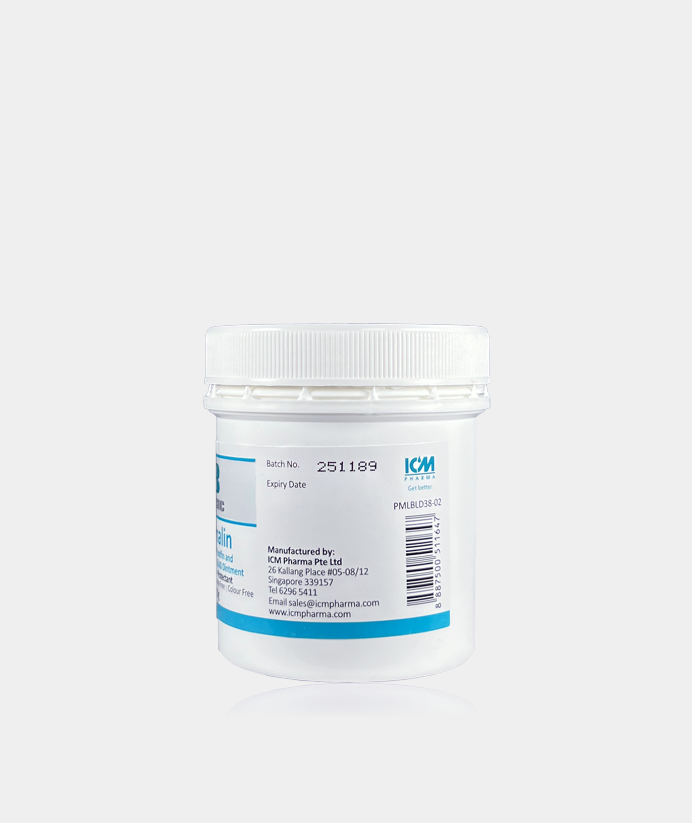 Dermalin (White Soft & Liquid Paraff 60/40 Ointment)