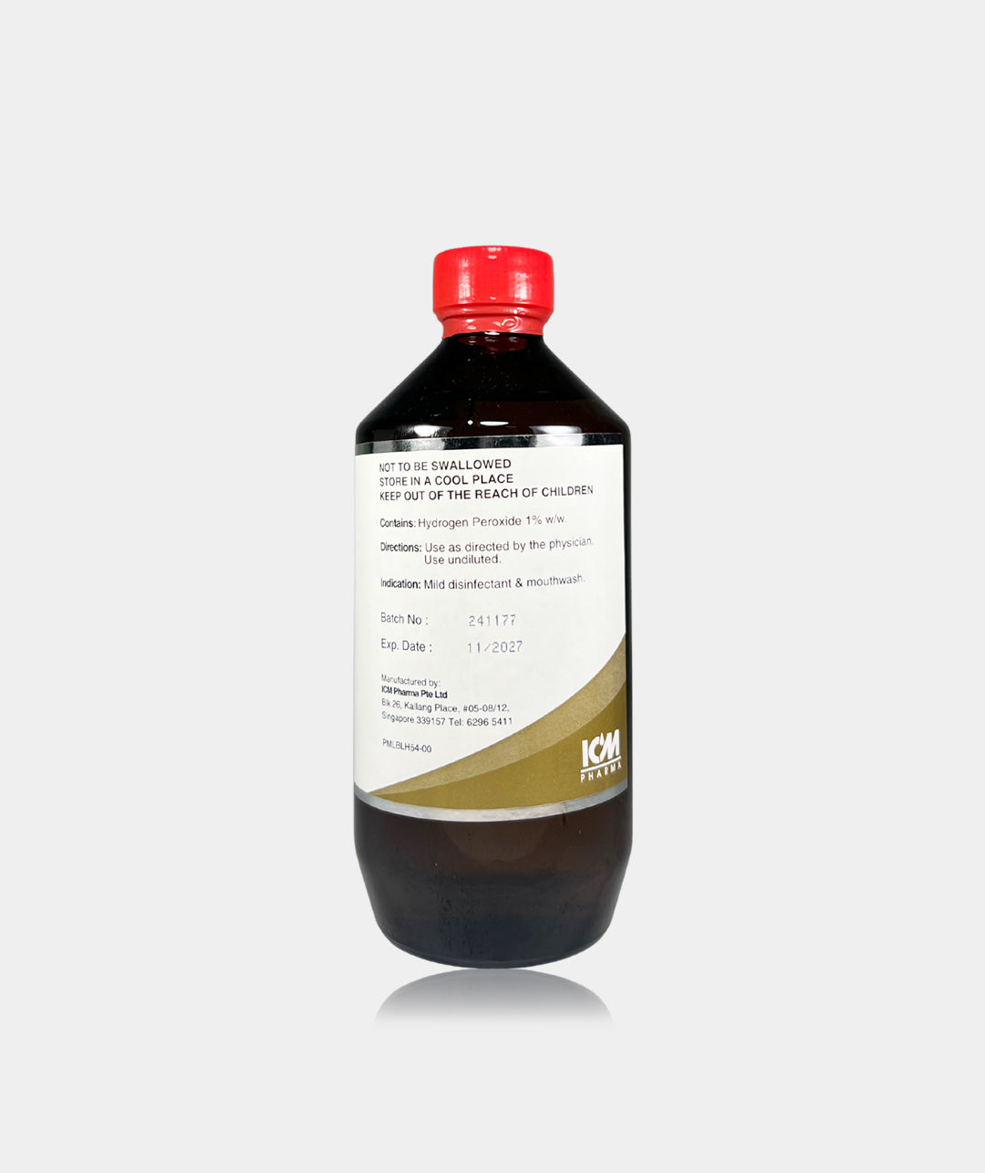 Hydrogen Peroxide 1% Mouthwash