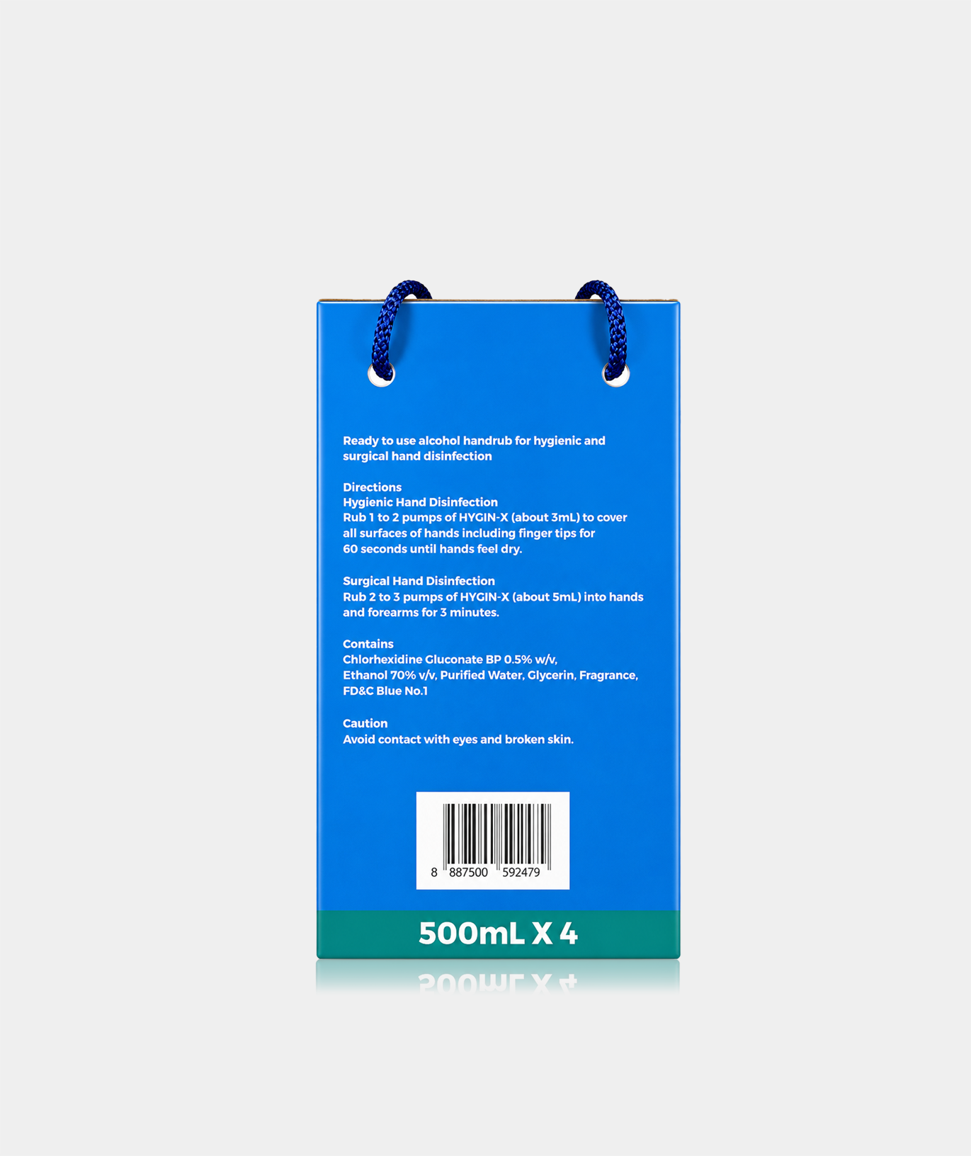 Hygin-X Antiseptic Handrub – Family Pack