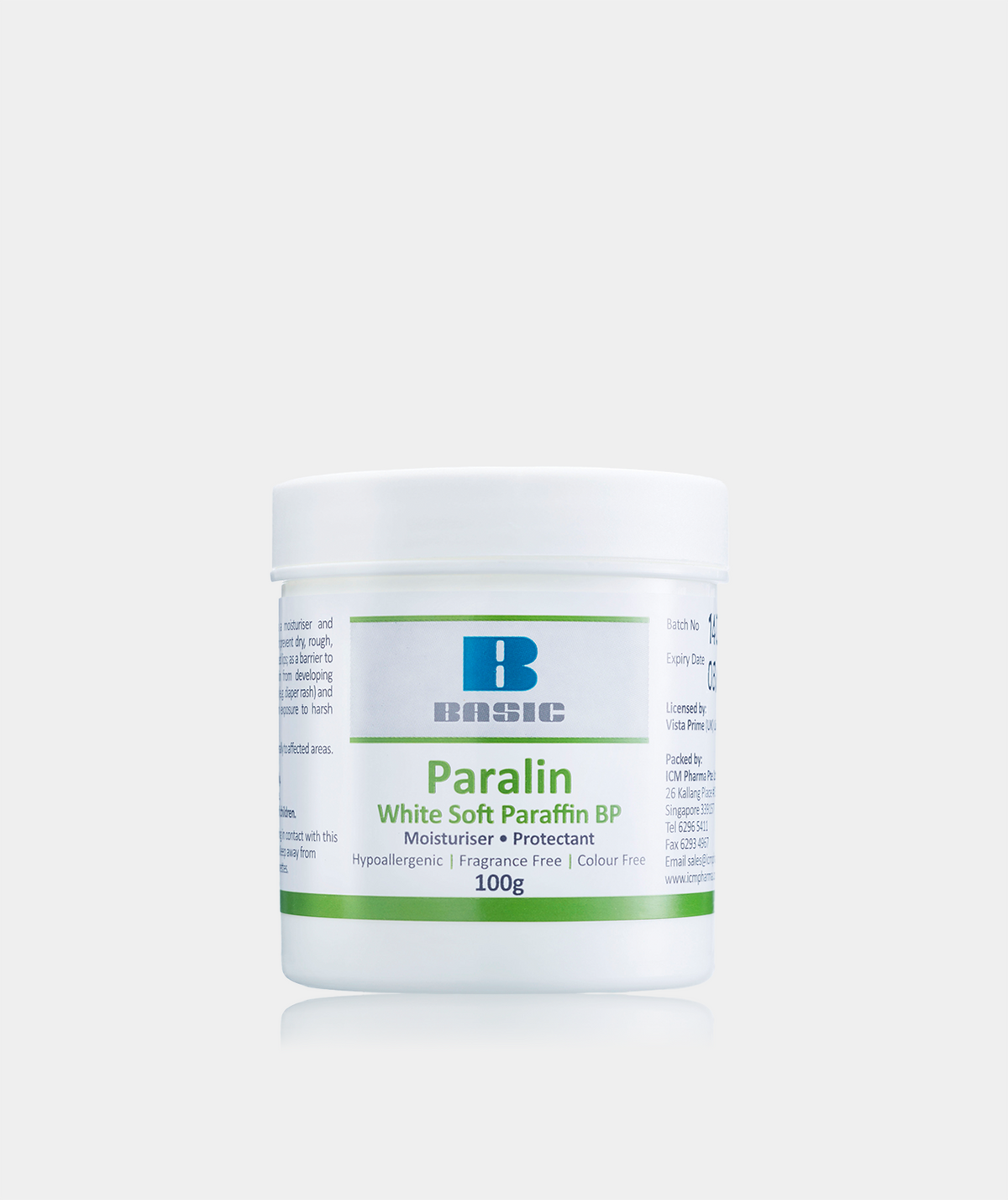 Paralin Paralin (White Soft Paraffin Bp) – ICM Pharma