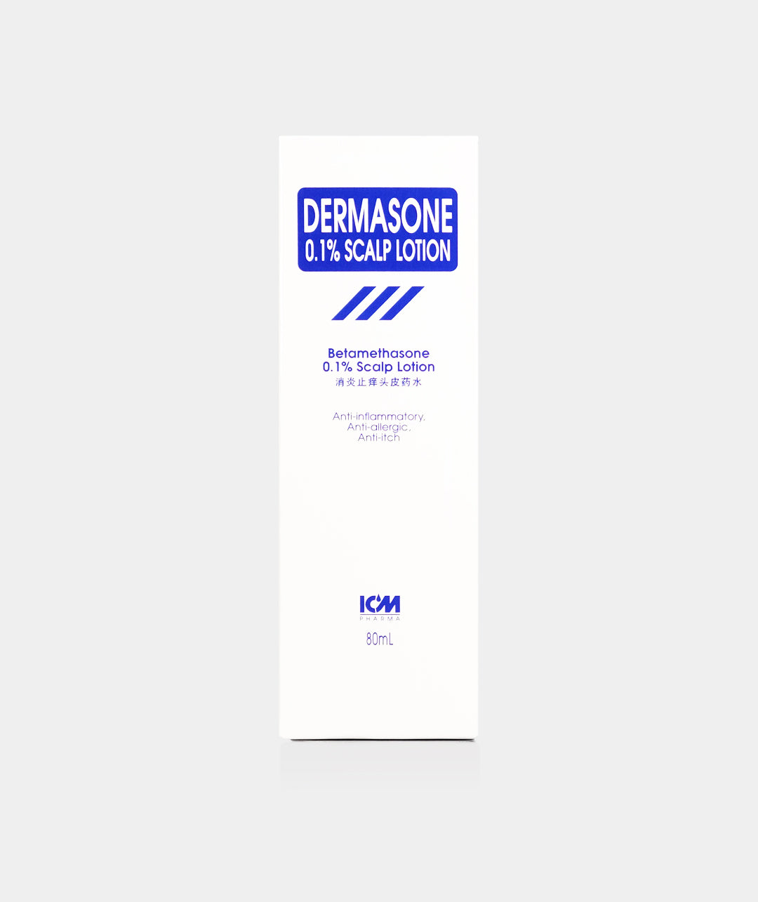 Dermasone 0.1% Scalp Lotion