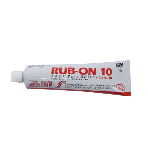 Rub-On 10 Pain Relief Cream